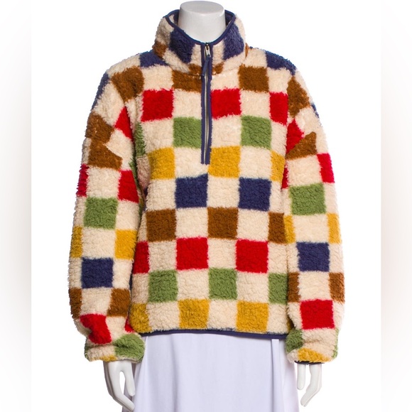 THE GREAT. Jackets & Blazers - The Great x Eddie Bauer xxl vintage sherpa